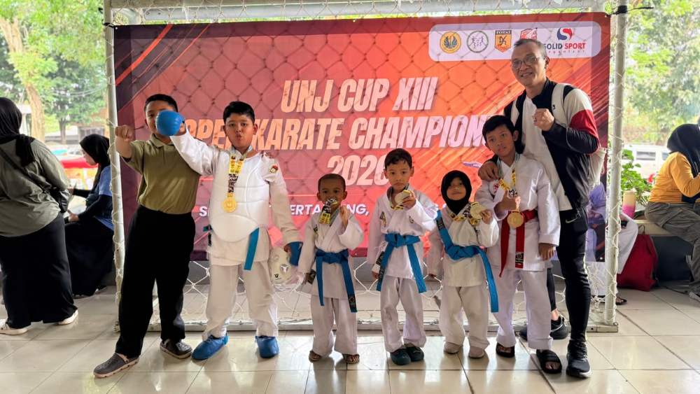 Kontingan Dojo Billymoon di UNJ CUP XIII